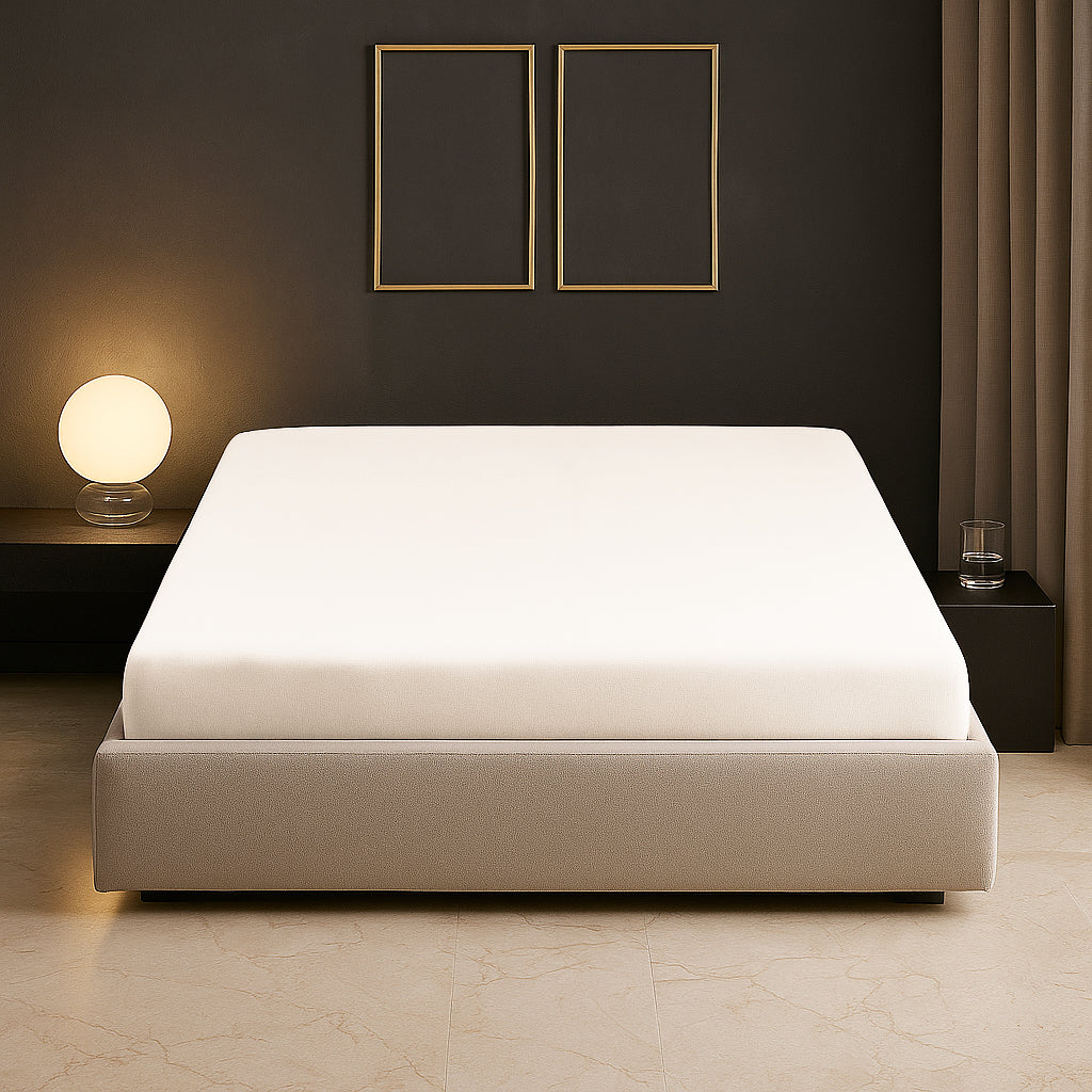 Sabia %100 Pamuk 100x200 cm +37 cm Yüksekliğe Uygun Lastikli Çarşaf