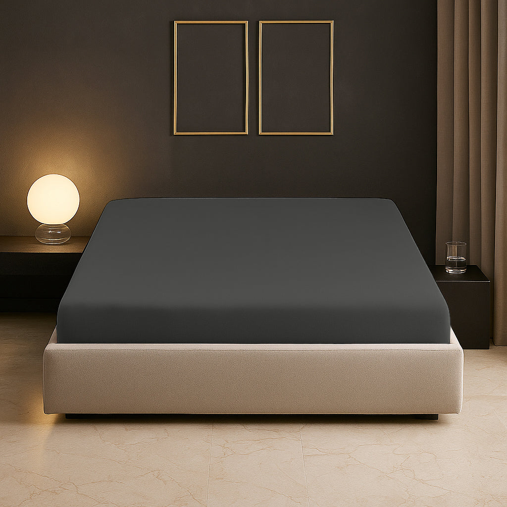 Sabia %100 Pamuk 100x200 cm +37 cm Yüksekliğe Uygun Lastikli Çarşaf