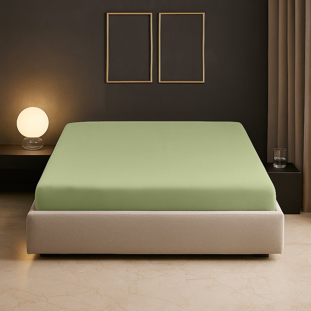 Sabia %100 Pamuk 100x200 cm +37 cm Yüksekliğe Uygun Lastikli Çarşaf