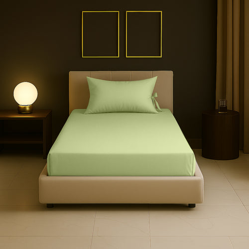 Sabia %100 Pamuk 100x200 +37 cm Yükseklik Lastikli Çarşaf Seti