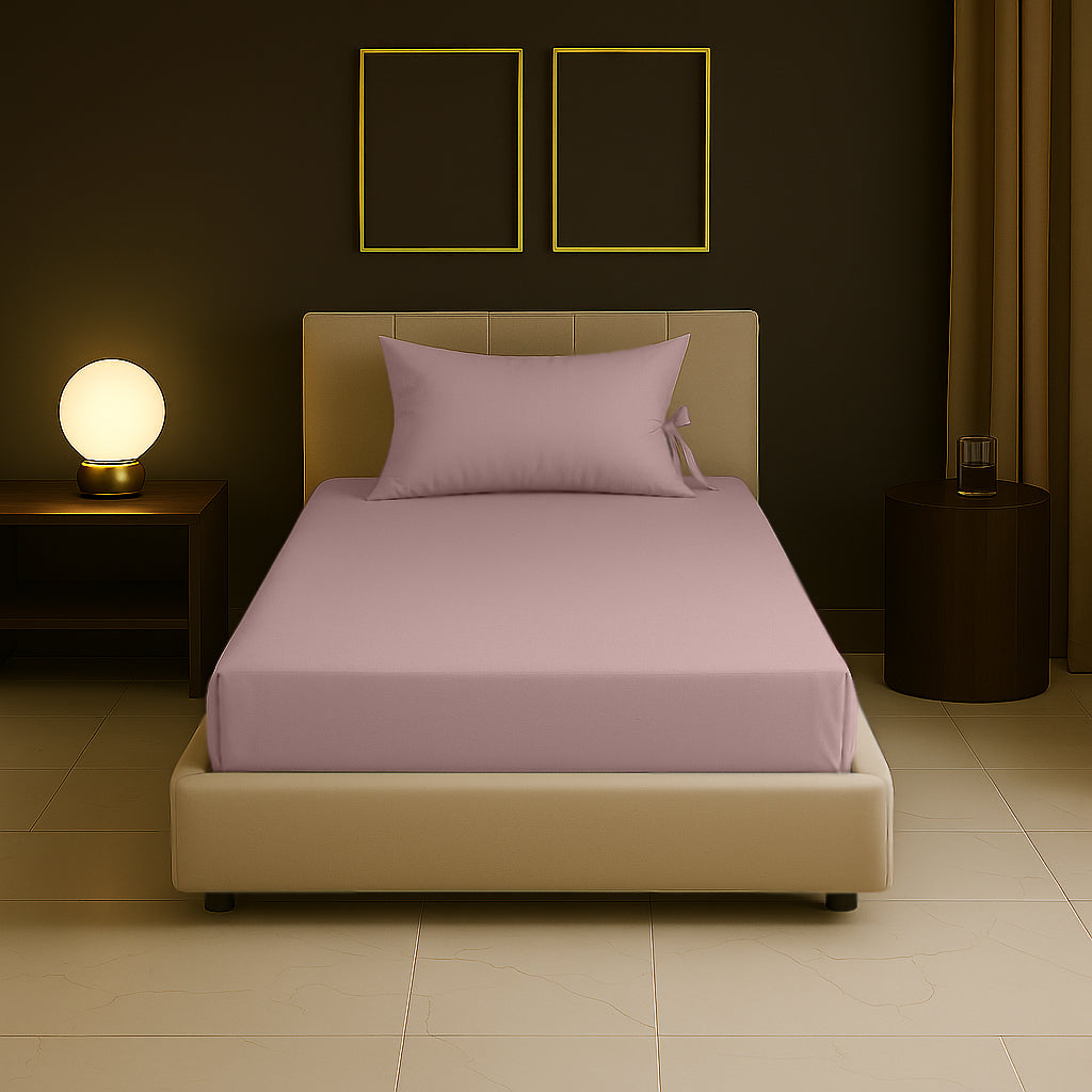 Sabia %100 Pamuk 100x200 +37 cm Yükseklik Lastikli Çarşaf Seti