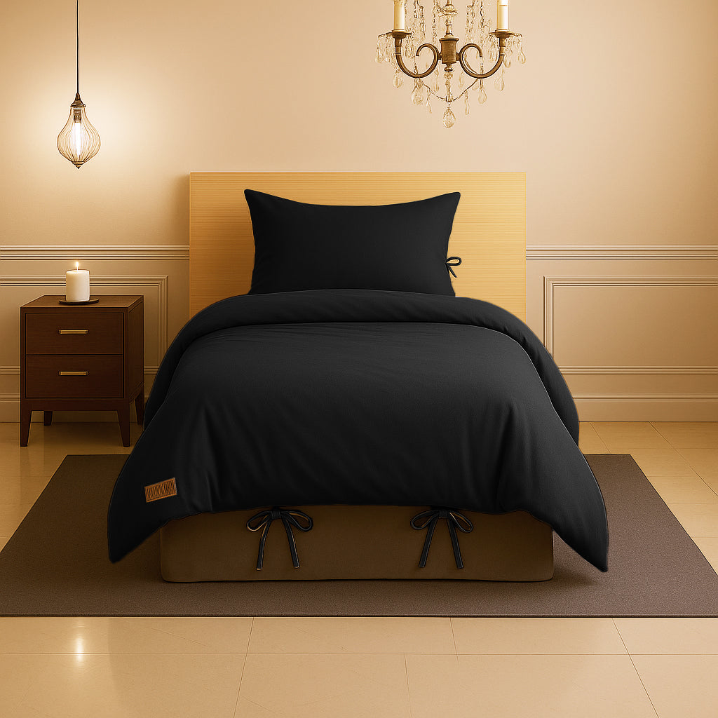 Sabia %100 Pamuk 100x200 cm + 37 cm Yüksekliğe Uygun Tek Kişilik Nevresim Takımı